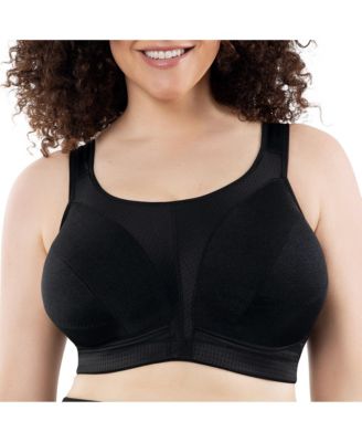 Women's 34H Sports Bra Wire-Free Unlined, Bare