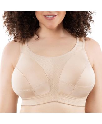 Women's 34H Sports Bra Wire-Free Unlined, Bare