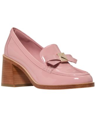 kate spade new york - Women's Deco Bow Block Heel Loafers