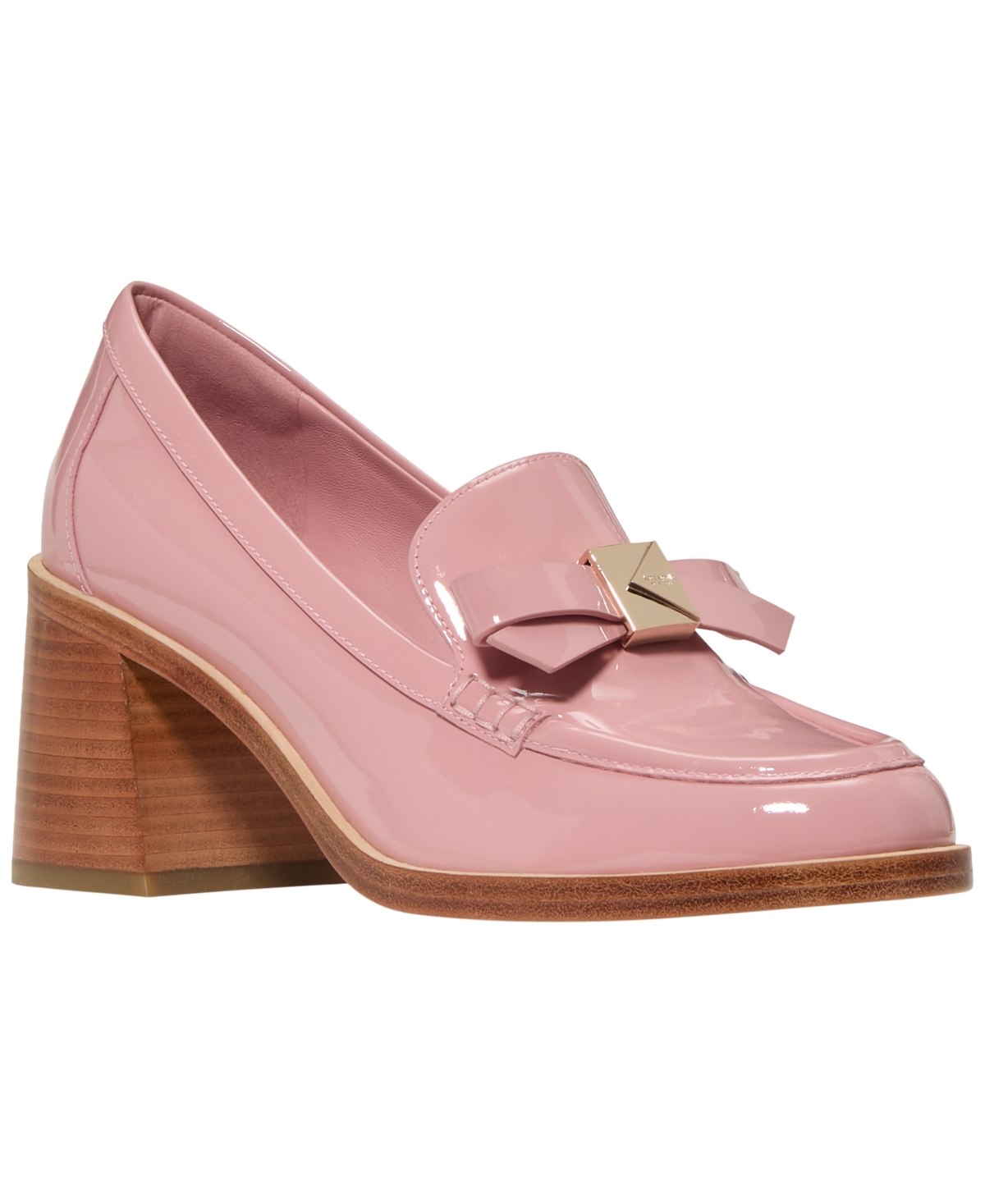 kate spade new york Women's Decorative Bow Block Heel Loafers