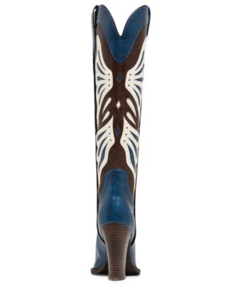 Women's Kaz Knee-High High-Heel Western Cowboy Boots