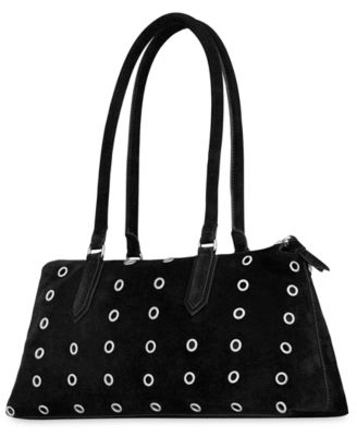 Suede Industry Large Shoulder Bag