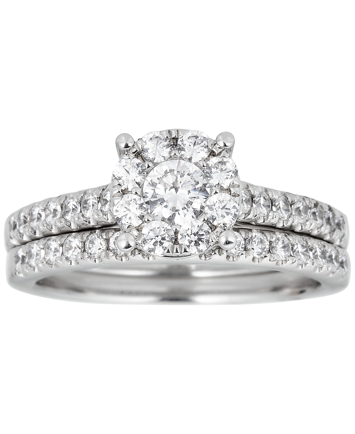 Macy's Diamond Bridal Set (1 ct. t.w.) in 14k White Gold