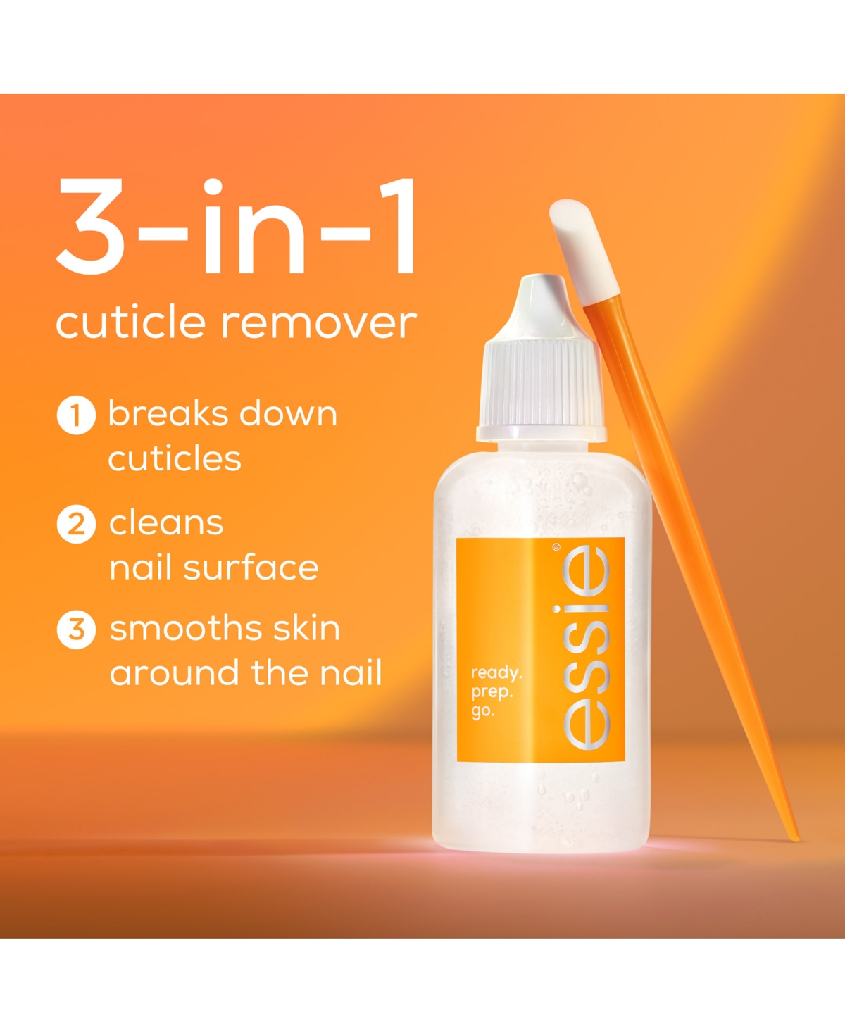 Essie Ready. Prep. Go. Advanced Cuticle Remover In Transparent