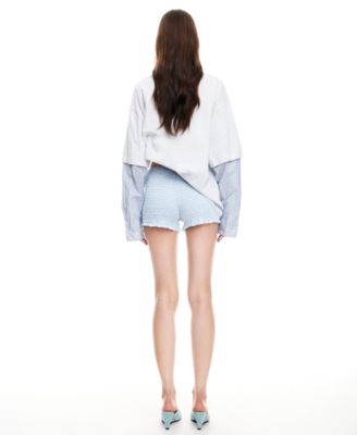 Women's Bottega Crewneck Pull-On Top