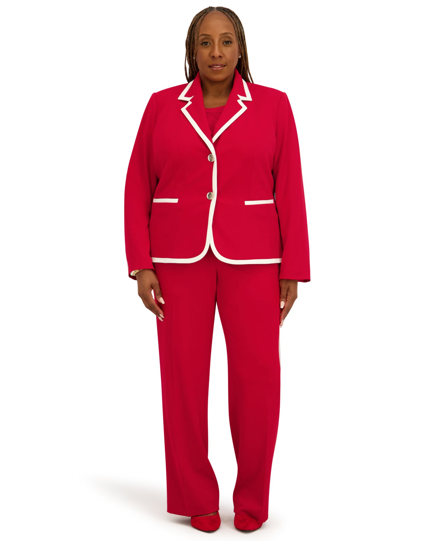 Women's Two-Button Long-Sleeve Jacket