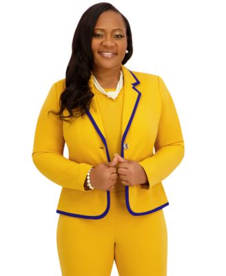 Women's Two-Button Long-Sleeve Jacket