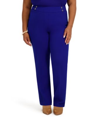 Women's Mid-Rise Pull-On Extend Tab Trousers