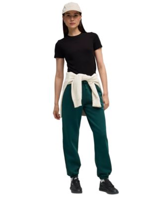 Women's Essential Elevated Satin Regular Fit Sweatpants