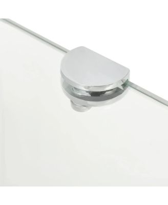 Corner Shelf Clear Tempered glass Medium Corner Shelf