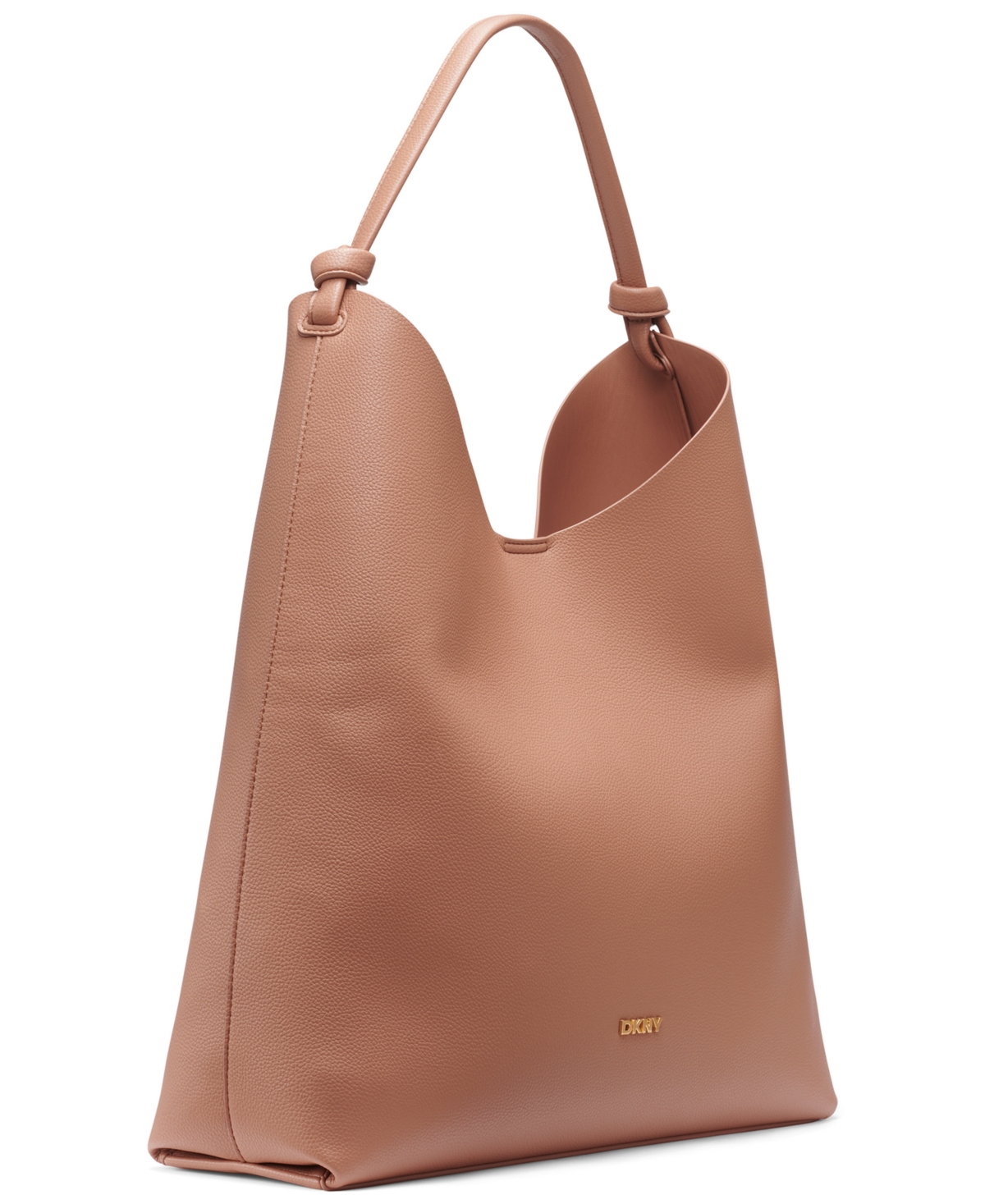 Dkny Paula Extra Large Hobo Bag In Brown