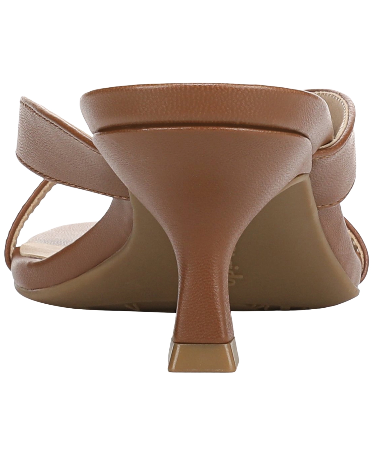 Lifestride Navine Kitten Heel Flip Flop In Brown