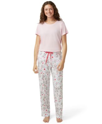 Women's My Heart Petals Long Pajama Pant