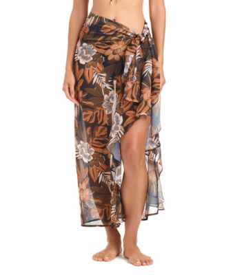Women's Moddy Blooms Printed Sarong