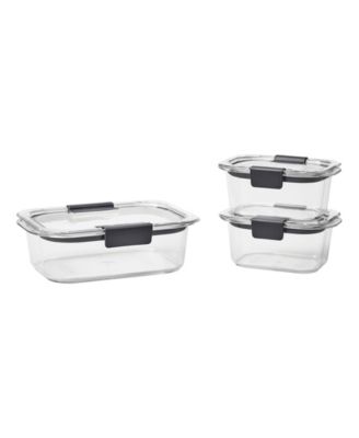 Brilliance 6-Pc. Leak-Proof Food Storage Containers Set