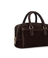 Portland Way Suede Small Zip Around Grab Bag
