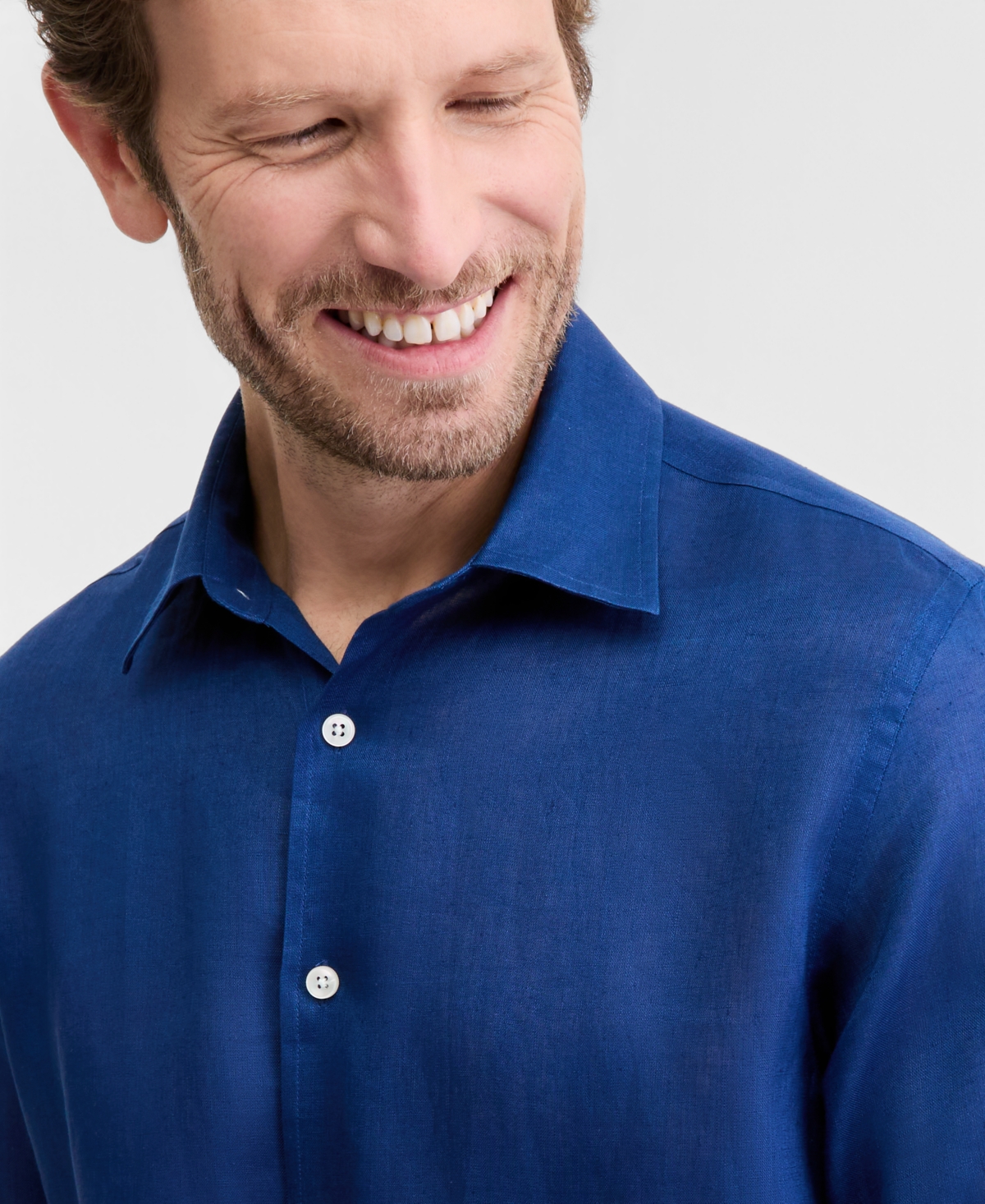 Club Room Men's 100% Linen Shirt