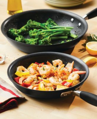 Advanced Home Hard-Anodized Nonstick Skillet Set, 2 Piece