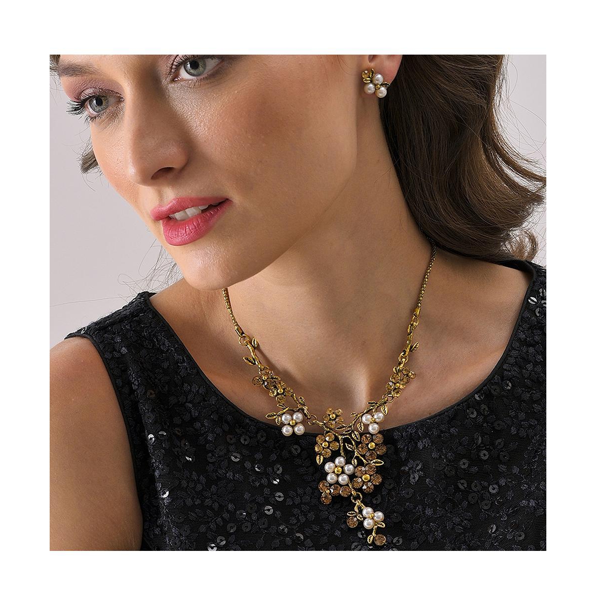 Sohi Women's Botanical Jewellery Set