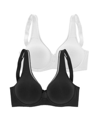 Women's 2 Pack Minimizer Underwire T-Shirt Bras