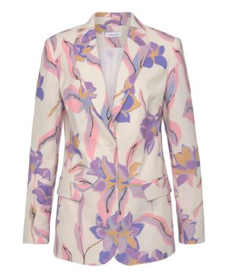 Women's Floral Print Blazer
