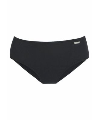 Women's Full Coverage Mid Rise Bikini Swimsuit Bottom