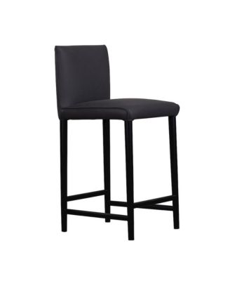 Rigel Full-Grain Leather Counter Chair