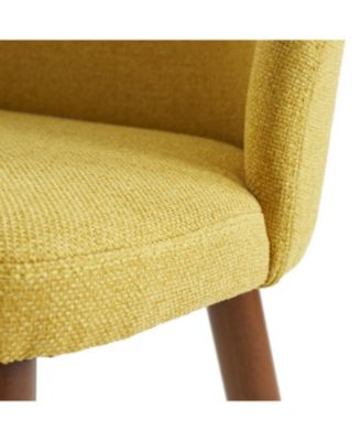 Melisa Dining Chair with Solid Wooden Legs,Set of 2