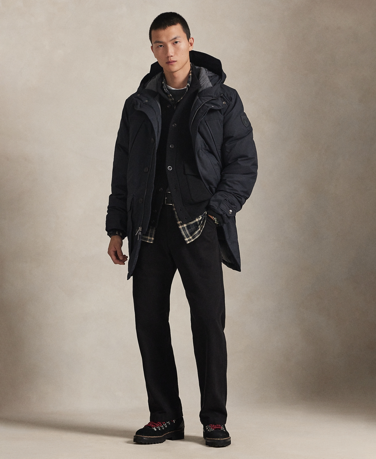 Polo Ralph Lauren Men's Lennox Parka Jacket In Black