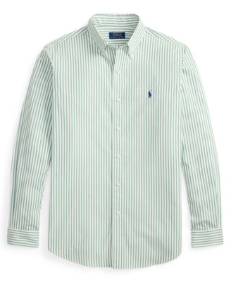 Men's Classic-Fit Striped Poplin Shirt