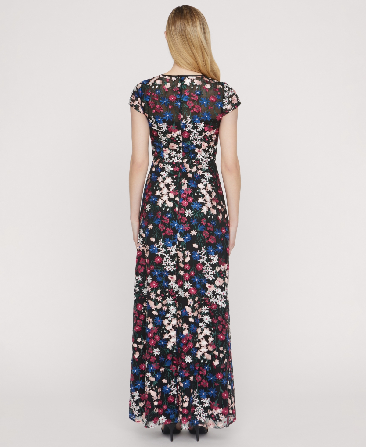 Js Collections Women's Sybil V-neck Cocktail Dress In Multi