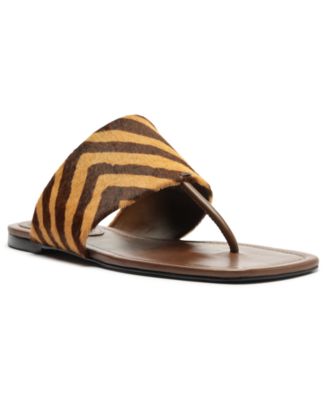 Women's Martha Square Toe Flat Sandals