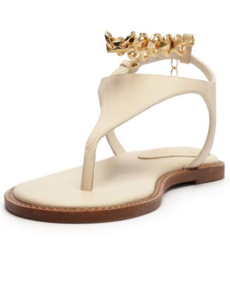 Women's Lys Round Toe Flat Sandals