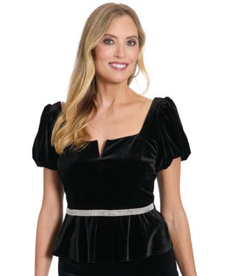 Muse - Women's Short-Sleeve Bubble Top