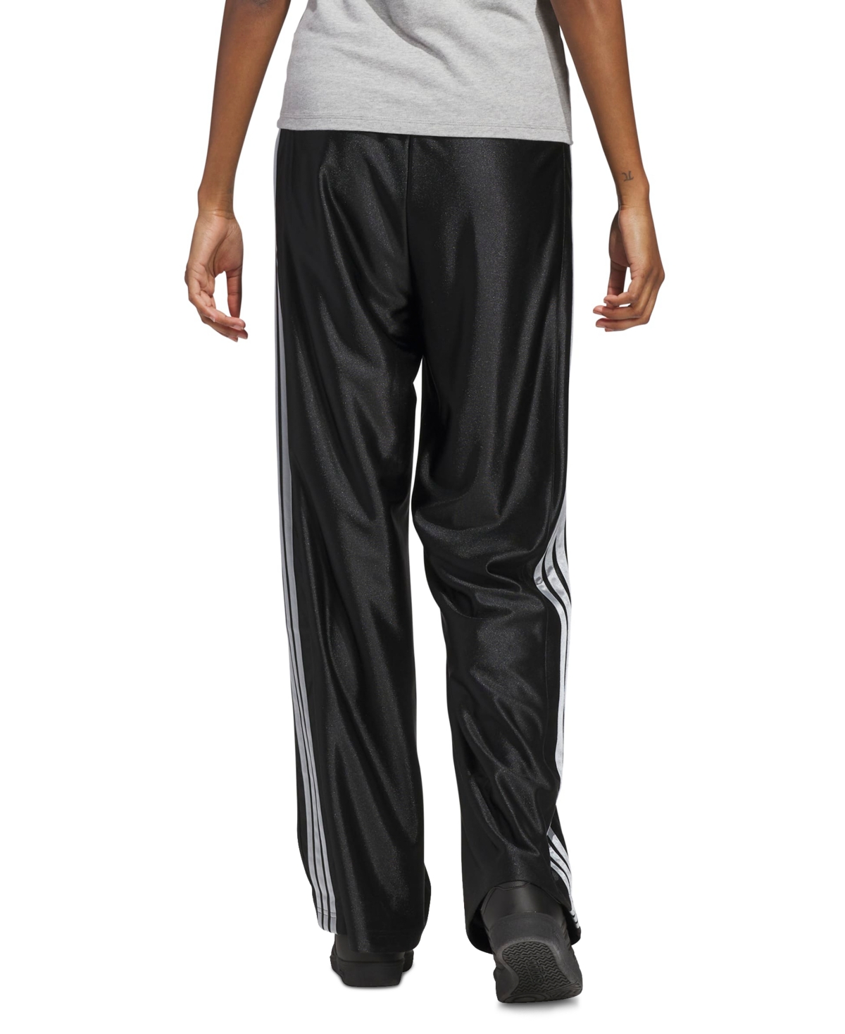 Adidas Originals Women's Shine Full Length Sportswear Pants In Black