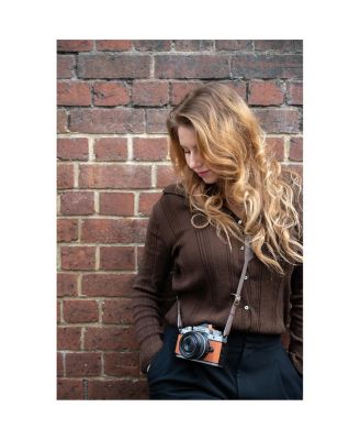 Z f Mirrorless Camera, Silver/Cognac Brown