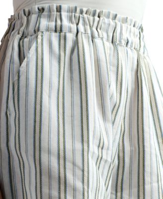 Junior's Resort Stripe Pull-On Shorts
