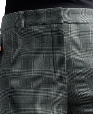 Junior's Millennium Check Straight Pants