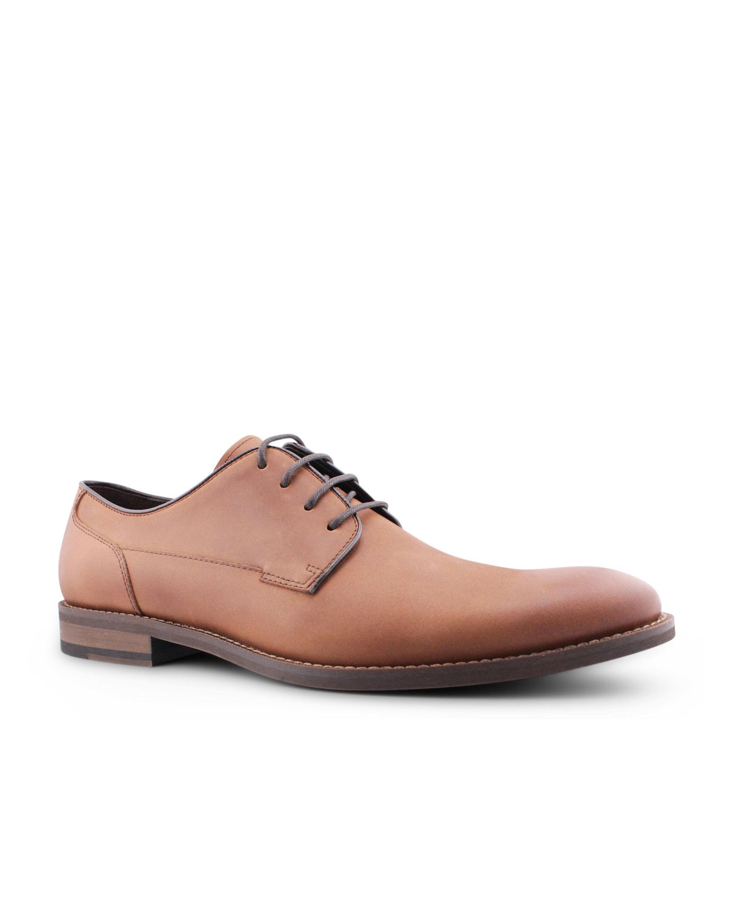 Men's Men s Hudson Dress Casual Lace-Up Plain Toe Leather Shoes