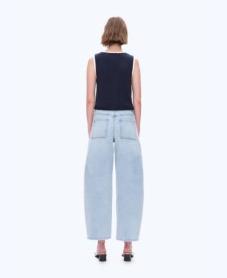 Women's Mid Rise Balloon Jeans