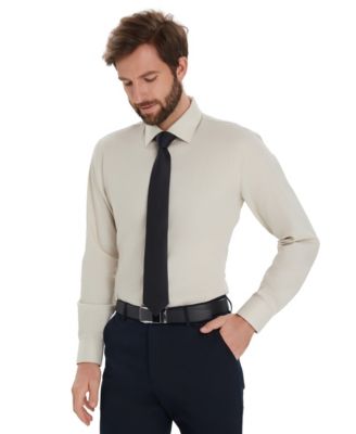 Men's Herringbone Slim-Fit Dress Shirt, Macy's Exclusive