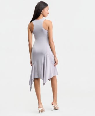 Women's Handkerchief-Hem Sleeveless Dress, Macy's Exclusive