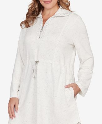 Plus Size Flecked Ultra Knit Sneaker Dress