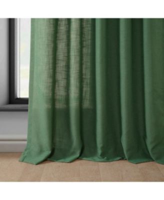 Classic Faux Linen Curtain