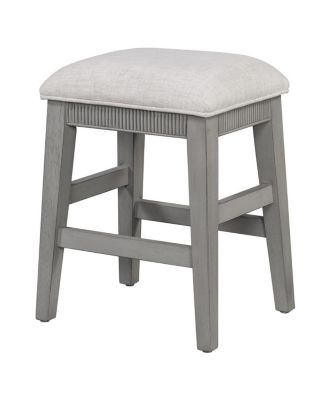 4-Piece Counter Height Dining Set with 3 Upholstered Stools, Storage Drawers & USB Charging for Small Spaces