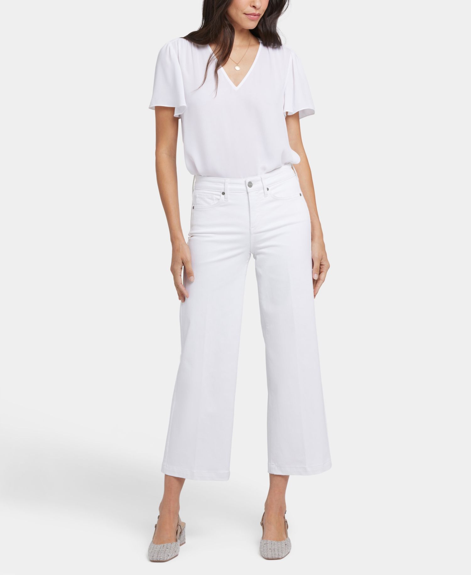 Women's Teresa Wide Leg Ankle Jeans