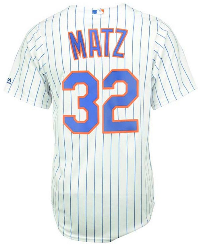 Majestic Men's Steven Matz New York Mets Replica Jersey - Macy's