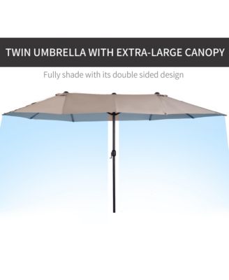 Extra Large 15ft Patio Umbrella,