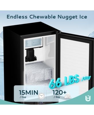 200-lb Ice Per day Cubed Ice Maker ( Black )