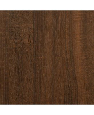 Console Table Brown oak Engineered wood 70.9 in x 9.1 in x 29.5 in